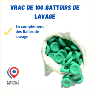 Vrac 100 Battoirs de lavage